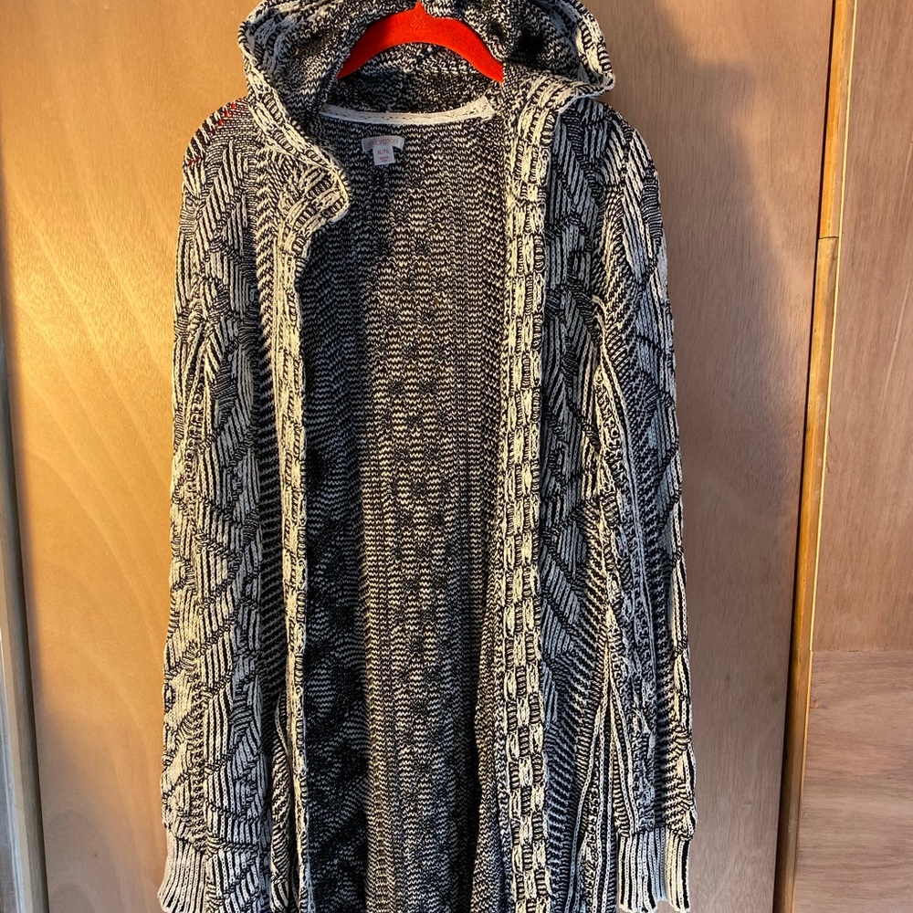 Hooded Cardigan